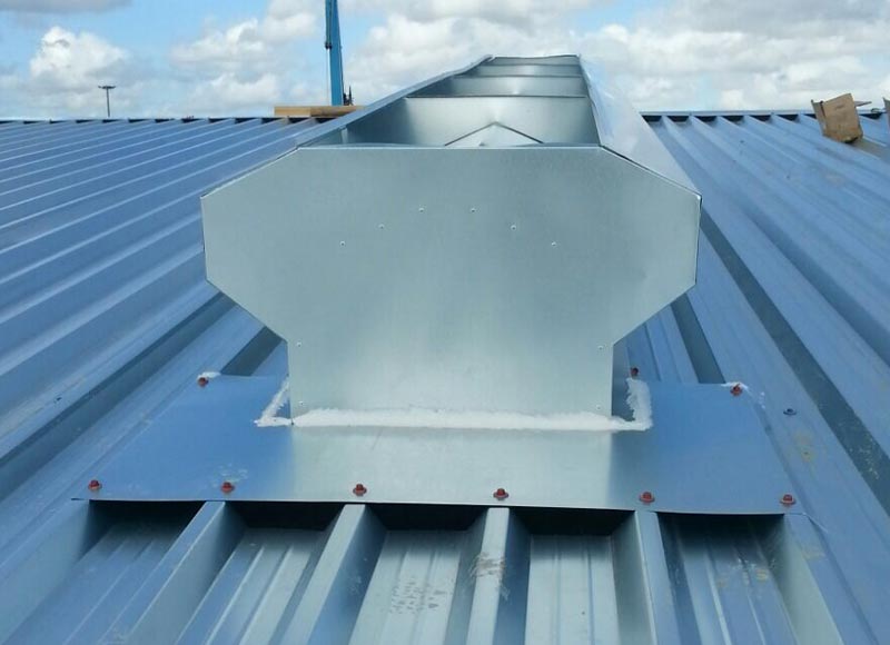 Tas Ventilación Aireadores Estáticos Lineales Proyecto Calprisa
