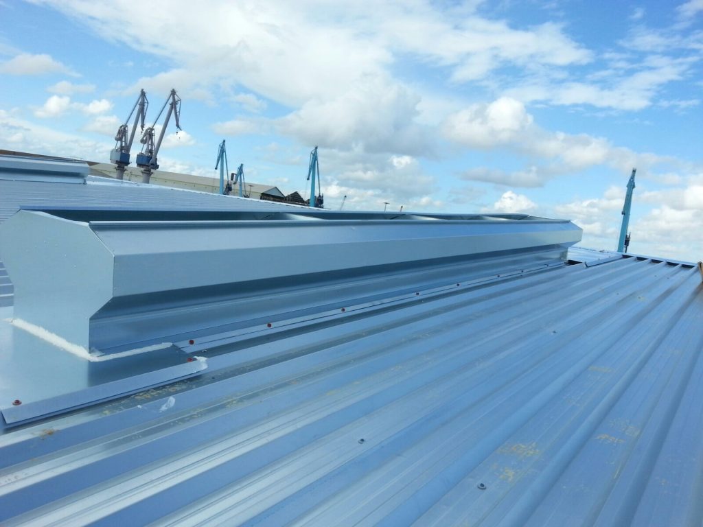 aireador estático lineal ventilación de naves industriales 