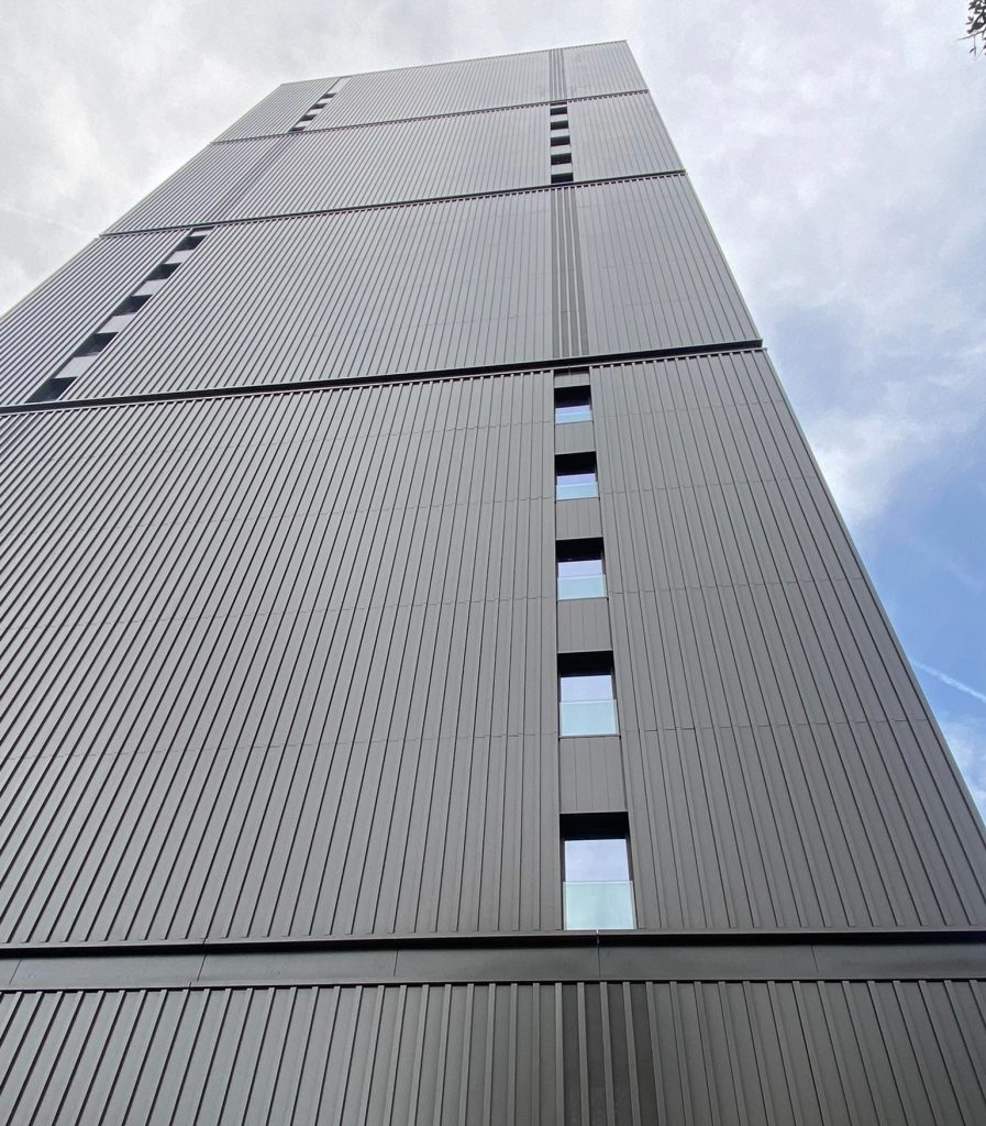 Fachada aluminio - Torre Europa (Hospitalet Llobregat)